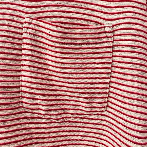 Reiss Red Striped Olsen Tee Size M - Picture 2 of 7
